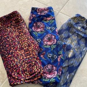 LuLaRoe Leggings (set of 3)